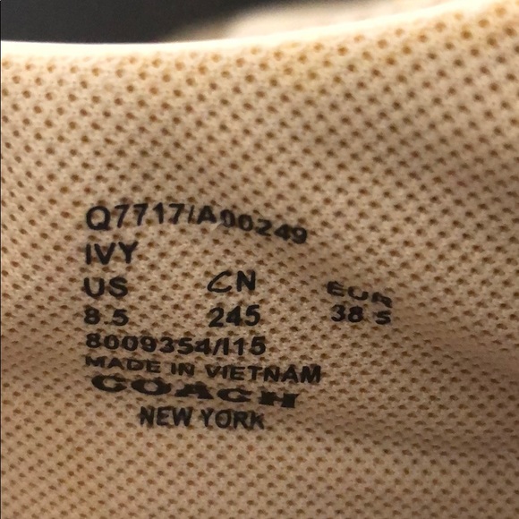 Coach sneakers - Picture 4 of 5